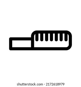 brush icon or logo isolated sign symbol vector illustration - high quality black style vector icons
