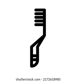 brush icon or logo isolated sign symbol vector illustration - high quality black style vector icons

