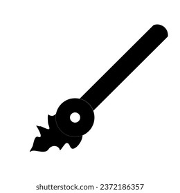 brush icon on white background