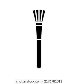 Brush icon. paint brush sign. vector illustration