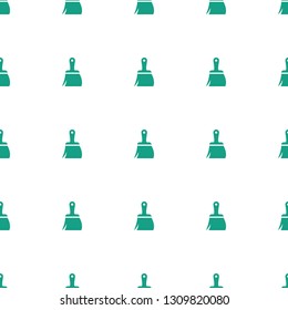 brush icon pattern seamless white background. Editable filled brush icon. brush icon pattern for web and mobile.