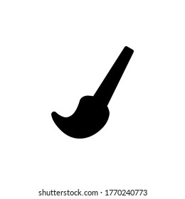 brush icon. perfect for website, logo, application, presentation template and other product. icon design solid style