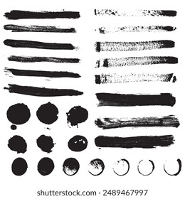 Brush Icon Set Vector Design.