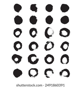 Brush Icon Set Vector Design.