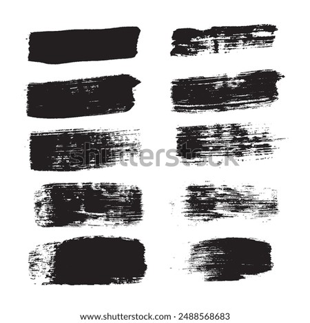 Brush Icon Set Vector Design.