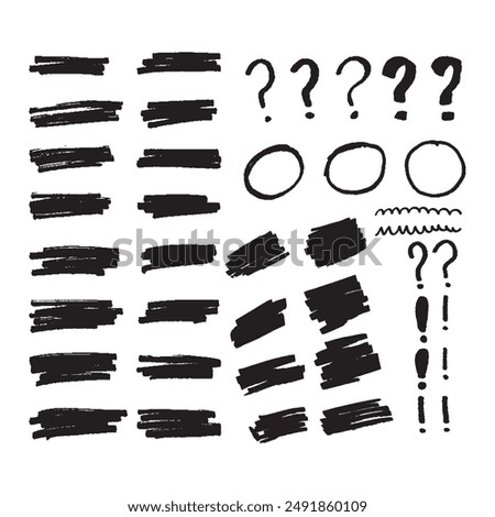 Brush Icon Set Vector Design.