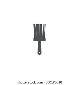 brush icon. sign design