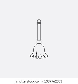 brush icon sign signifier vector