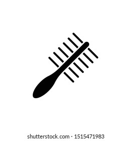 Brush icon. Simple glyph, flat vector of beauty icons for ui and ux, website or mobile application