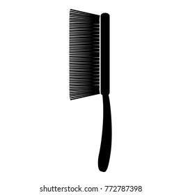 Brush icon. Simple illustration of brush vector icon for web
