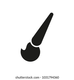 Brush icon. Simple vector illustration.