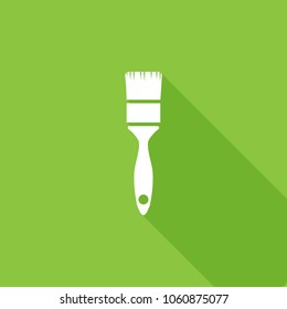 Brush icon, stock vector, eps10.