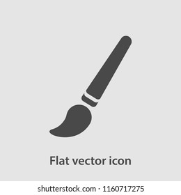 brush  icon stock vector illustration flat design
