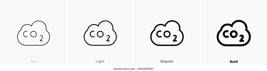 brush icon icon. Thin, Light Regular And Bold style design isolated on white background