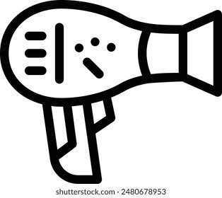 brush icon. Thin Linear Style Design Isolated On White Background