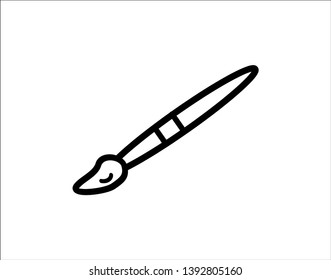 Brush Icon in trendy flat style isolated on grey background. Paint symbol for your web site design, logo, app, UI. Vector illustration, EPS10. - Vector 