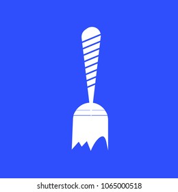 brush icon vector