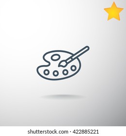 Brush Icon Vector