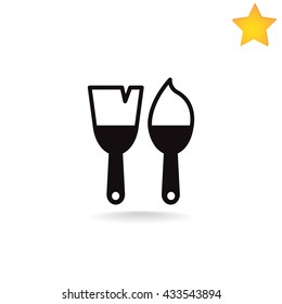 Brush Icon Vector