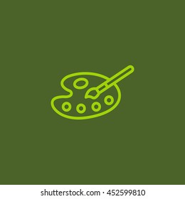 Brush Icon Vector.