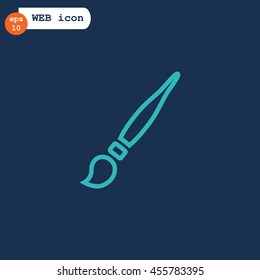 Brush Icon Vector.