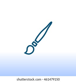 Brush Icon Vector.