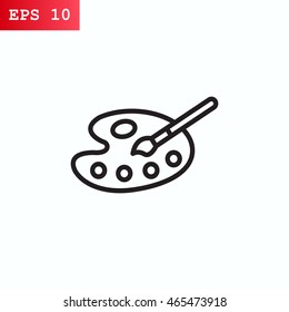 Brush Icon Vector.