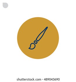 Brush Icon Vector.