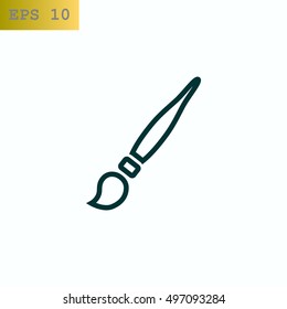Brush Icon Vector.