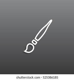 Brush Icon Vector.