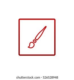 Brush Icon Vector.