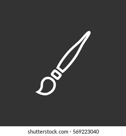 Brush Icon Vector.