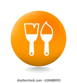Brush Icon Vector. 