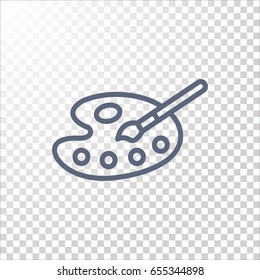 Brush Icon Vector.