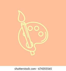 Brush Icon Vector.