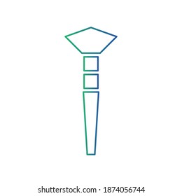 Brush icon vector design illustration