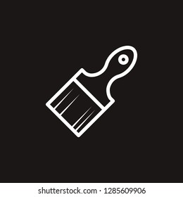 brush icon. brush vector design. sign design