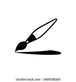 Brush Icon Vector Design Symbol Illustration