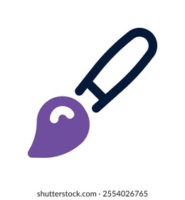 brush icon. vector dual tone icon for your website, mobile, presentation, and logo design.