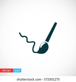 Brush Icon, Vector EPS 10 illustration style