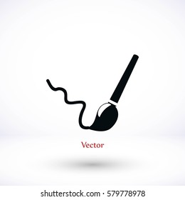 Brush Icon, Vector EPS 10 illustration style
