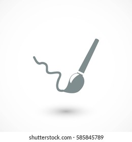 Brush Icon, Vector EPS 10 illustration style