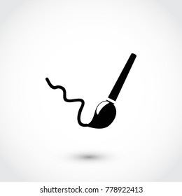 Brush Icon, Vector EPS 10 illustration style