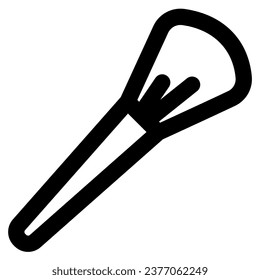 elemento de ilustración de vector de icono de pincel