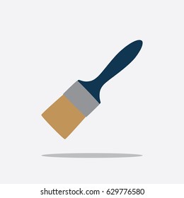 Brush icon, vector illustration design. Education objects collection.