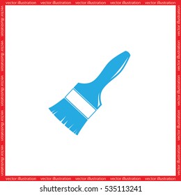 Brush icon vector illustration eps10.
