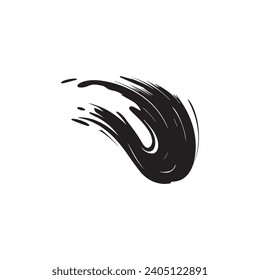 Brush icon Vector illustration. Isolated on white background.