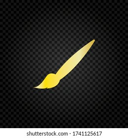 Brush icon vector illustration.Drawing tool sign