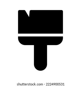 Brush Icon Vector Symbol Design Illustration