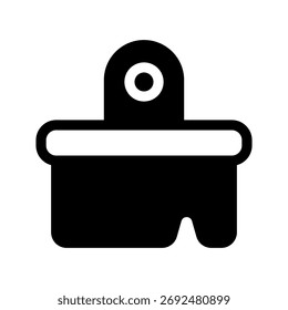 Ilustração de design de símbolo de vetor de ícone de pincel